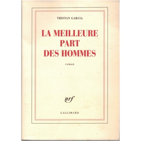 La meilleure part des hommes, Tristan Garcia, 2008 - romans français, sida