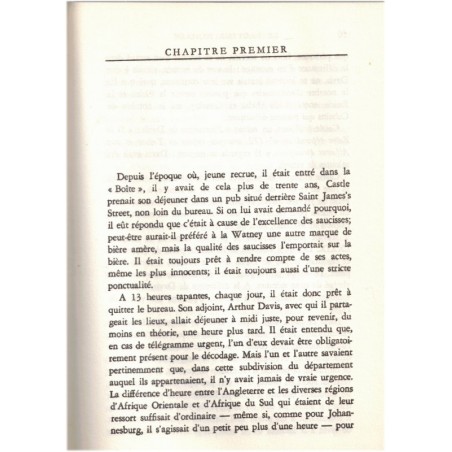 Le facteur humain, Graham Greene, 1978 - écrivains américains, romans américains