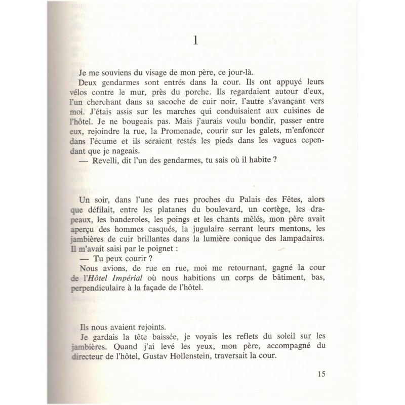 La baie des anges, la promenade des Anglais T3, Max Gallo, 1977