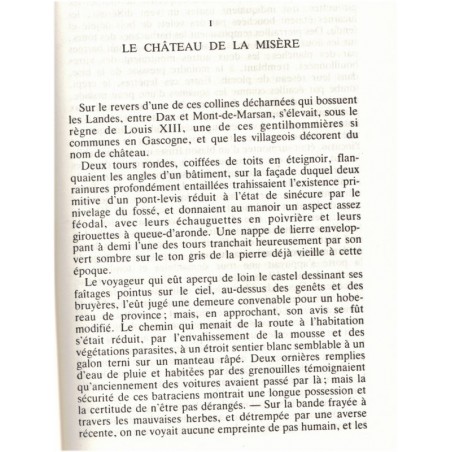 Le Capitaine Fracasse, Théophile Gautier, 1991 - roman de cape et d'épée,  aventures XVIIe siècle