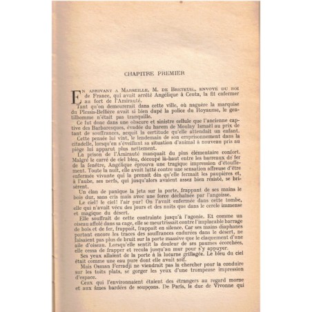 Angélique se révolte, T5 Marquise des Anges, Anne et Serge Golon, 1961 - romans d'amour