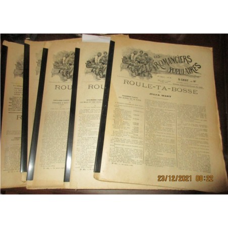 Les romanciers populaires 1908, 14e année N°1 au N°101 - journaux populaires, romans en feuilletons