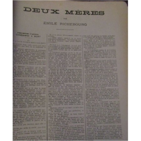 Les romanciers populaires 1908, 14e année N°1 au N°101 - romans populaires, romans en feuilletons