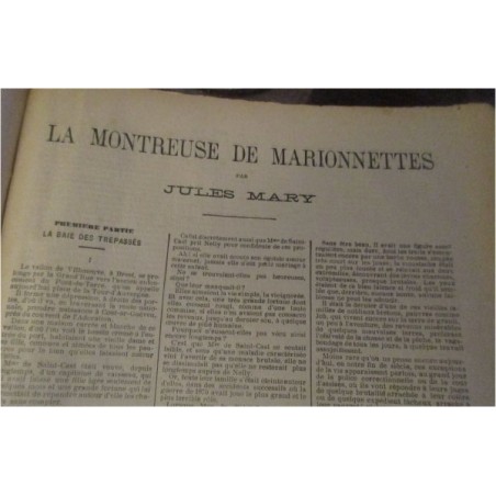 Les romanciers populaires 1904, 10e année N°1 à N°86 - romans populaires, romans en feuilletons, littérature XIXe siècle