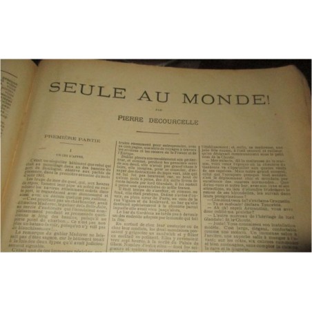 Les romanciers populaires 1904, 10e année N°1 à N°86 - romans populaires, romans en feuilletons, littérature XIXe siècle