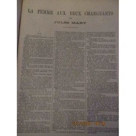 Les romanciers populaires 1904, 10e année N°1 à N°86 - romans populaires, romans en feuilletons, littérature XIXe siècle