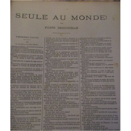 Les romanciers populaires 1904, 10e année N°1 à N°86 - romans populaires, romans en feuilletons, littérature XIXe siècle