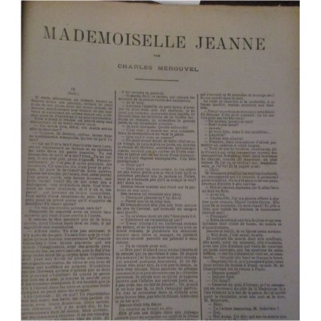 Les romanciers populaires 1904, 10e année N°1 à N°86 - romans populaires, romans en feuilletons, littérature XIXe siècle