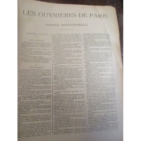 Les romanciers populaires 1906, 12e année, du N°1 à N°98 - journaux populaires, romans en feuilletons