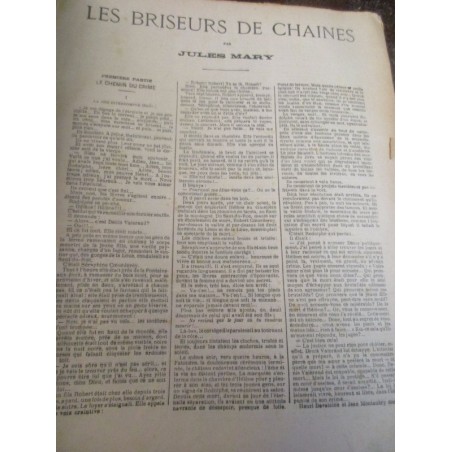 Les romanciers populaires 1906, 12e année, du N°1 à N°98 - journaux populaires, romans en feuilletons