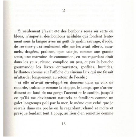 Un été autour du cou, Guy Goffette, 2001 - romans français