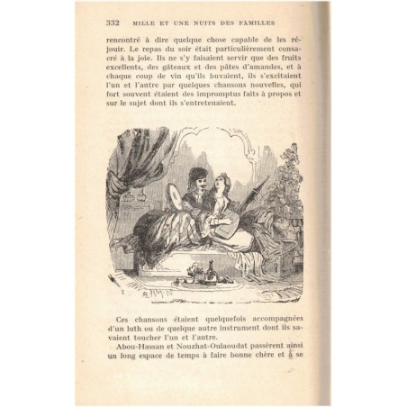 Les mille et une nuits des familles, T1, contes arabes traduits par Galland, 1924 - littérature