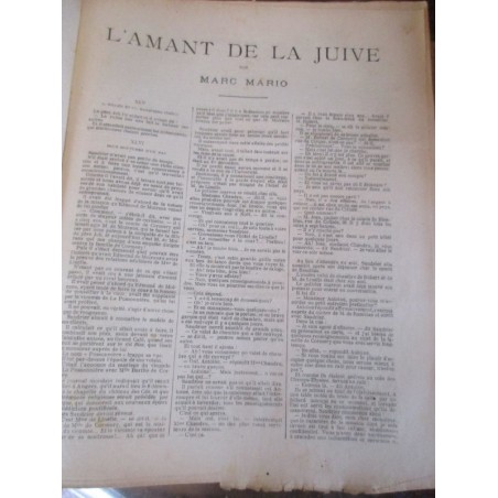 Les romanciers populaires 1905, 11e année N°1 à N°110 - journaux populaires, romans en feuilletons