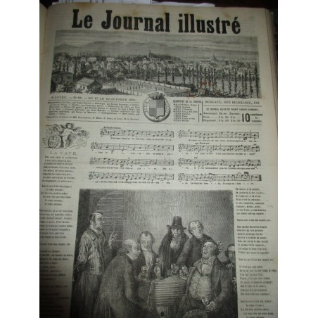 Le Journal Illustré 1865/1866, 2e année, n°63 au n°118 - journaux XIXe siècle, actualités mondiales 19e siècle, Second Empire