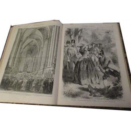 Le Journal Illustré 1865/1866, 2e année, n°63 au n°118 - journaux XIXe siècle, actualités mondiales 19e siècle, Second Empire