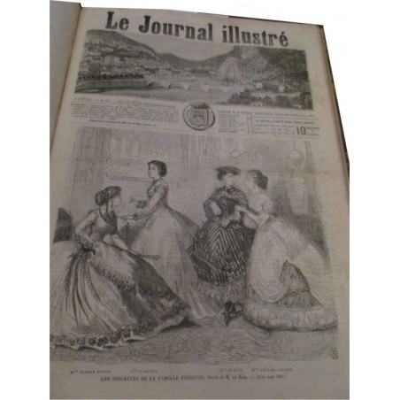 Le Journal Illustré 1865/1866, 2e année, n°63 au n°118 - journaux XIXe siècle, actualités mondiales 19e siècle, Second Empire