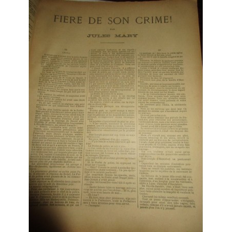 Les romanciers populaires 1909, 9e année N°1 à N°100 - journaux populaires, romans en feuilletons