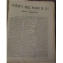 Les romanciers populaires 1909, 9e année N°1 à N°100 - journaux populaires, romans en feuilletons