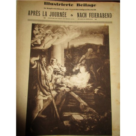 Après la Journée, 1931 Nach Feirabend, Illustrierte Beilage, 13e an. journaux populaires, alsatiques publicités alsaciennes