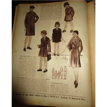 Après la Journée, 1931 Nach Feirabend, Illustrierte Beilage, 13e an. journaux populaires, alsatiques publicités alsaciennes