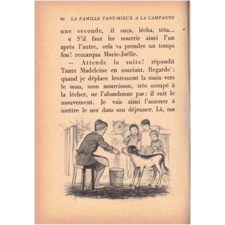 La famille Tant-Mieux à la campagne, Enid Blyton, 1966 - Jeunesse collection Bibliothèque Rose Minirose