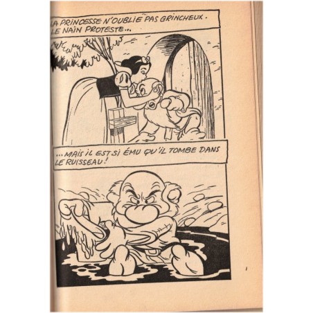 Blanche-Neige et les sept nains, Walt Disney, 1973 - contes de Grimm, collection jeunesse bibliothèque rose
