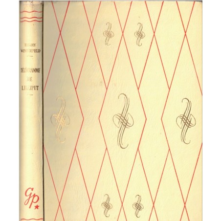 Télégramme de Lilliput, Henry Winterfeld, 1963 - collection Rouge et Or Souveraine, fantaisie science-fiction Jeunesse