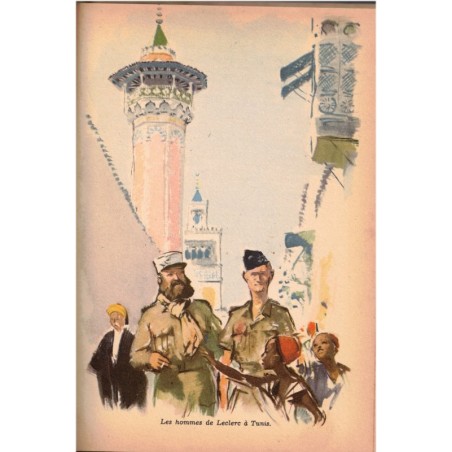 Leclerc, Jean d'Esme  1951 - Collection Idéal Bibliothèque , 2e guerre mondiale, biographies, livres éducatifs jeunesse