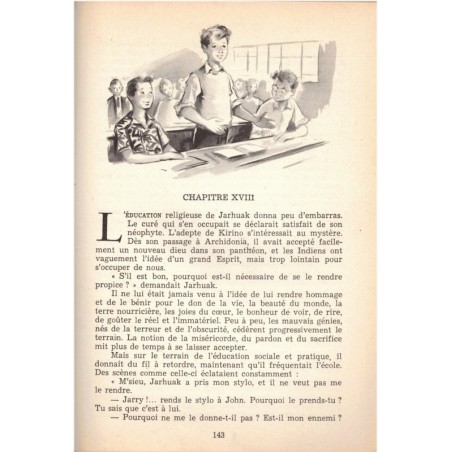 Le Jivaro blanc, Denise Bernard, 1954 -  Indiens Pérou, Amérique du Sud, Collection Idéal Bibliothèque , aventures Jeunesse