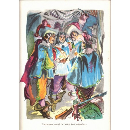 Les trois mousquetaires, T2, Alexandre Dumas, 1971 - cape et épée, jeunesse, Idéal Bibliothèque, littérature 19e s