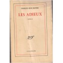 Les adieux, François-Régis Bastide, 1956 - étrangers à Paris, immigré russe, roman français