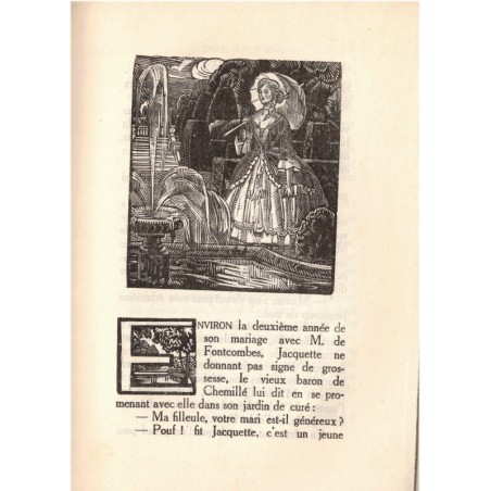 Les nouvelles leçons d'amour dans un parc, René Boylesve, 1926 - romans d'amour, roman libertin, livre moderne illustré
