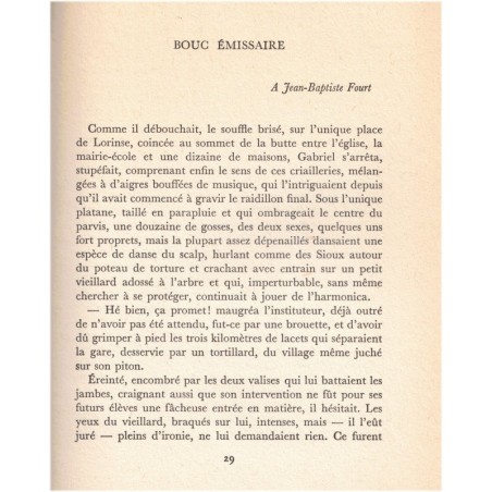Chapeau bas, Hervé Bazin, 1963 - Nouvelles, écrivains français