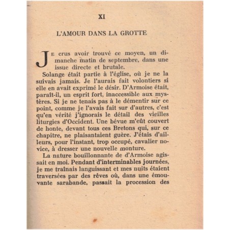Mort et vivant, Charles Barzel, 1946 - roman d'amour, témoignage d'outre-tombe