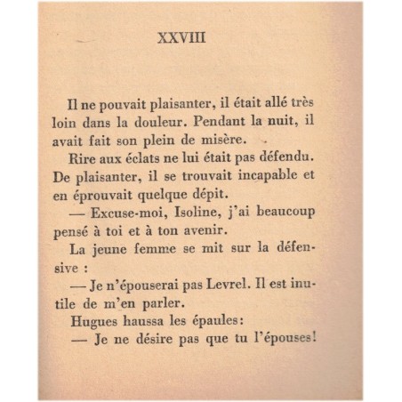 Le jardin de l'impure, Binet-Valmer, 1930 - romans d'amour, roman sentimental, littérature romanesque