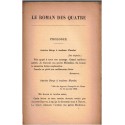 Le roman des quatre, Paul Bourget, Gérard d'Houville, Henri Duvernois, Pierre Benoit, 1923 - roman épistolaire