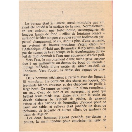L'île sanglante, Peter Benchley, 1981 - roman horreur, mystères, pirates, écrivain américain