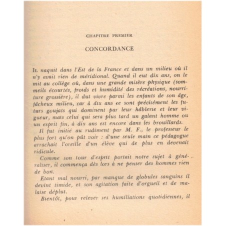 Le culte du moi, Maurice Barrès, 1966 -  pensées de Maurice Barrès, biographie
