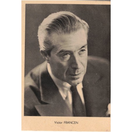 Victor Francen, acteur belge, photographie - cinéma années 1930