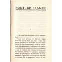 Fort-de-France, Pierre Benoit, 1928 - Martinique, Antilles, volcans, roman d'amour, Amérique Latine, dominoté toilé