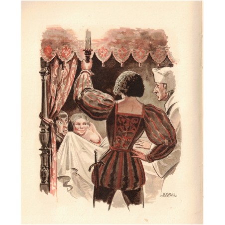 Contes de Boccace, 1949 - édition numérotée, littérature italienne XIVe siècle, nouvelles