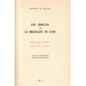 Les chouans ou la Bretagne en 1799, Honoré de Balzac, 1952 - littérature 19e siècle, Directoire