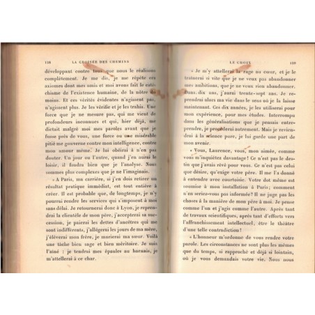 La croisée des chemins, Henry Bordeaux, 1909 - démon du midi, roman d'amour,
