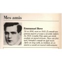 Mes amis, Emmanuel Bove, 1986 - roman amitié, écrivain français