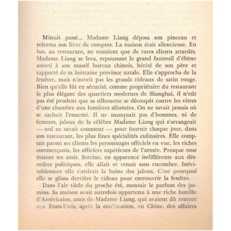Les trois filles de Madame Liang, Pearl Buck, 1969 - roman Chine de Mao, famille chinoise 1960, émigration chinoise en Amérique