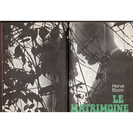 Le matrimoine, Hervé Bazin, 1970 - mariage en 1970, romans français, Rombaldi,