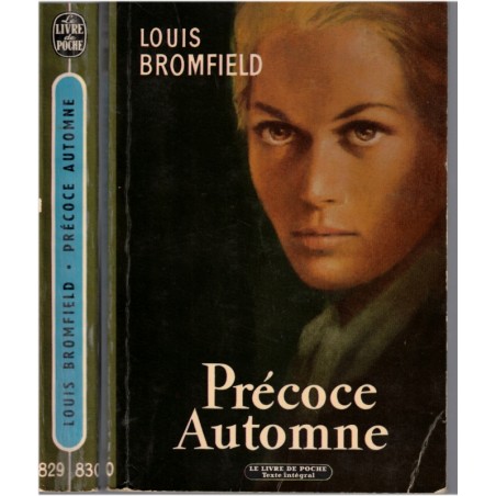 Précoce automne, Louis Bromfield, 1965 - roman, bourgeoise américaine années 1960, littérature américaine