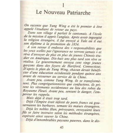 Lune de printemps, Bette Bao Lord, 1984 - romans américains, Chine impériale, Révolution chinoise
