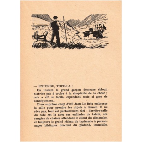 Le taureau par les cornes, Aimé Blanc, 1958 - paysan Haute Provence, , roman français, Orphelinat des Postes, Foyer de Cachan