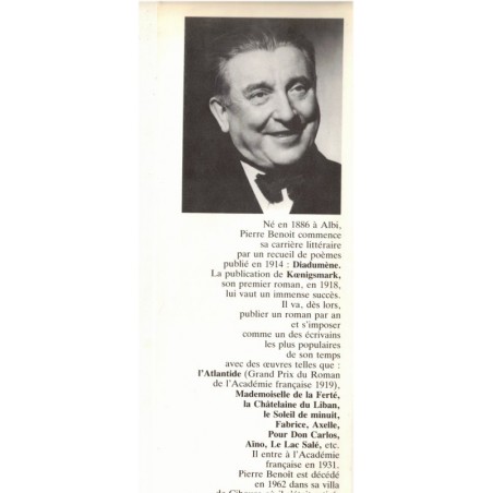 Le roi lépreux, Pierre Benoit, 1987 - Cambodge, Anghor, roman d'amour, roman d'aventure